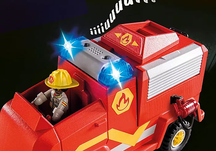 Playmobil - Duck on call fire brigade emergency vehicle