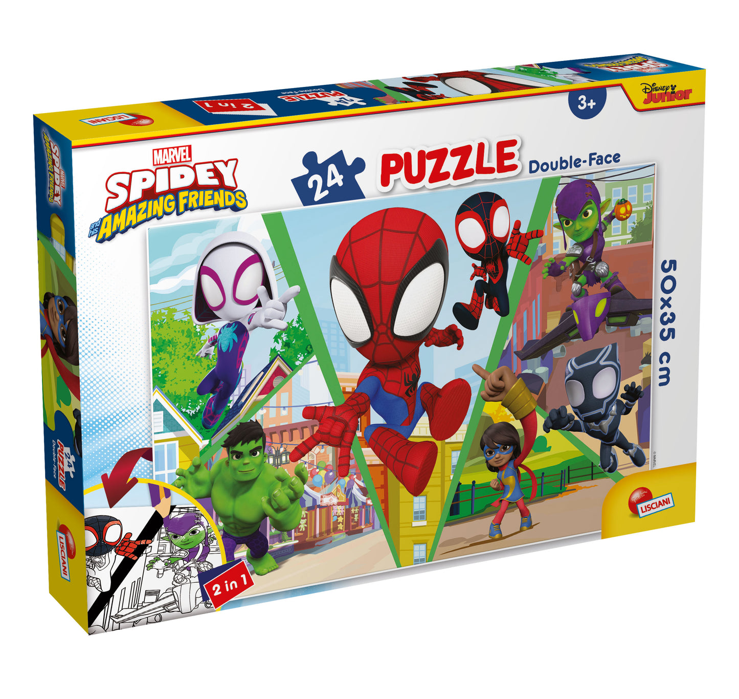 Lisciani - Marvel Puzzle 24 Spidey