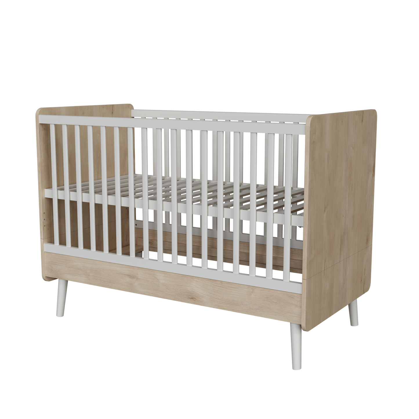 Faktum - Peak Natural Oak & White Bed
