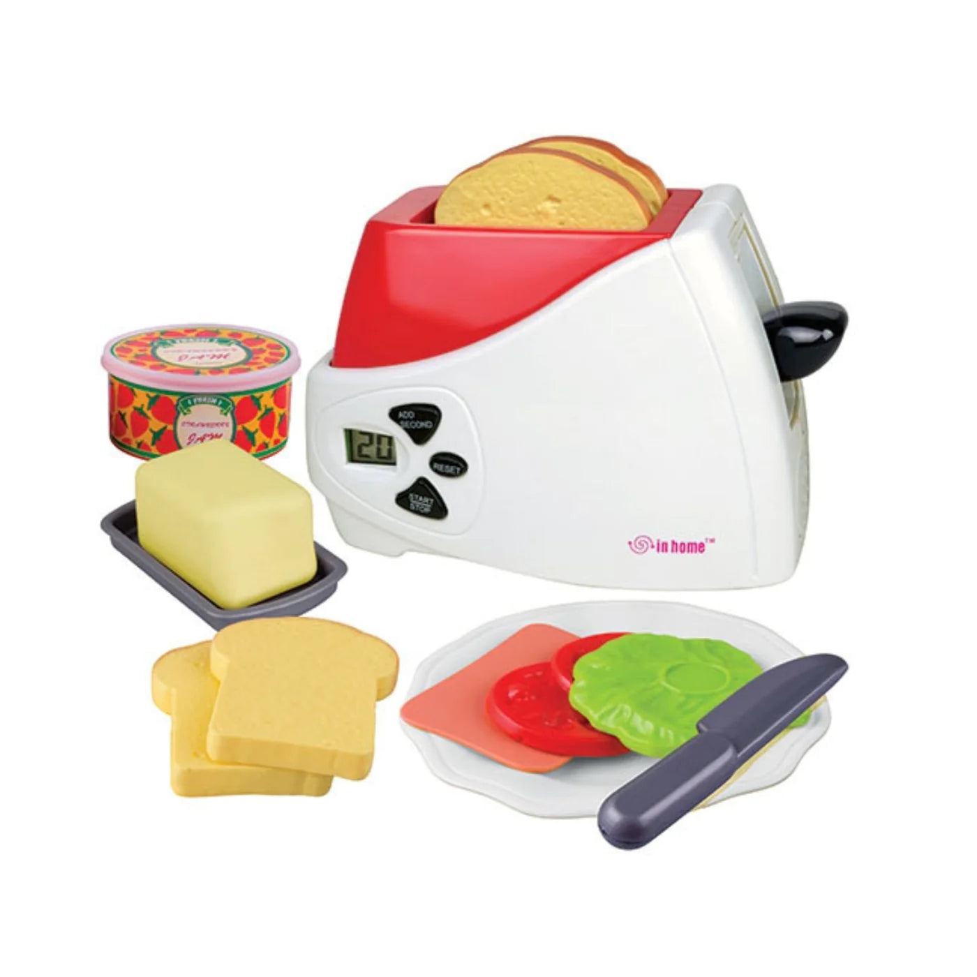 Redbox In Home Electronic Toaster Playset 13 Piece 22791