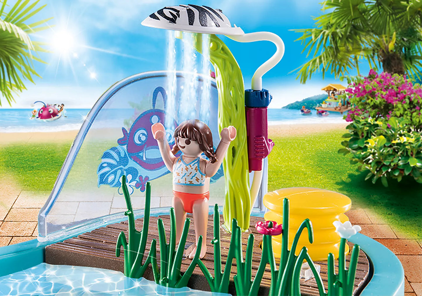 Playmobil - Small Pool With Water Sprayer