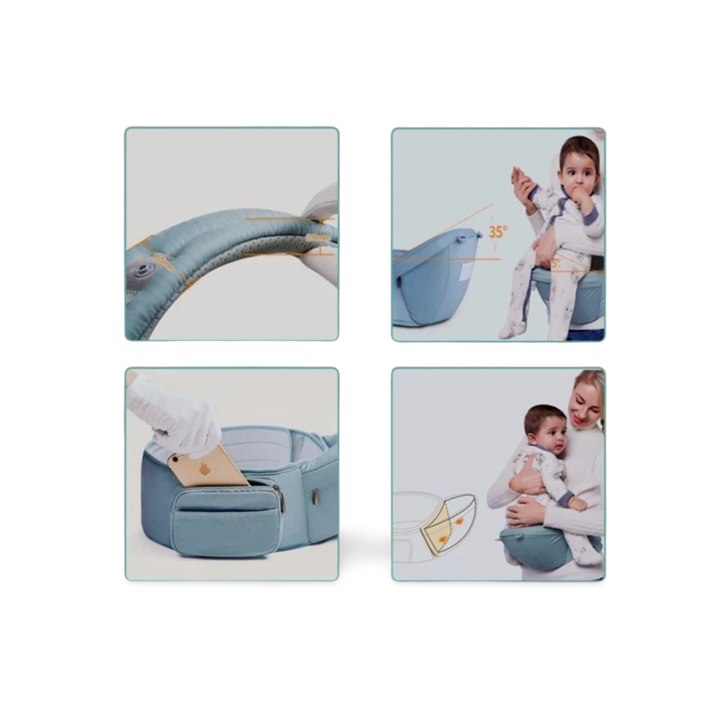 Sunnuo - Multifunctionele Baby Carrier