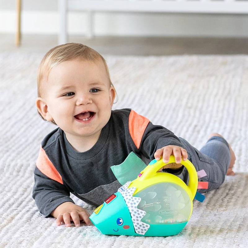 Infantino - Push & Pop Musical Light-Up Mini Vac