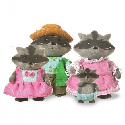 Li'l Woodzeez - The Recycling, Raccoon Family (storybook included)