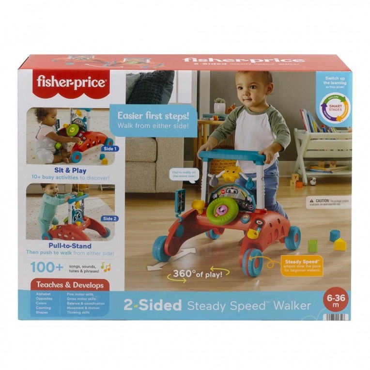 Fisher-Price - 2-Sided Steady Speed Walker