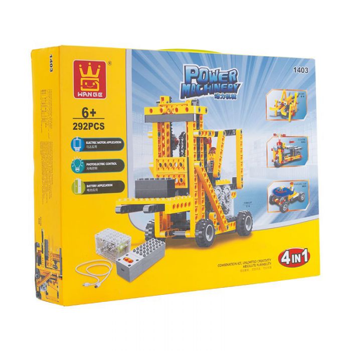 WANGE - Power Machinery Crane 4 in 1