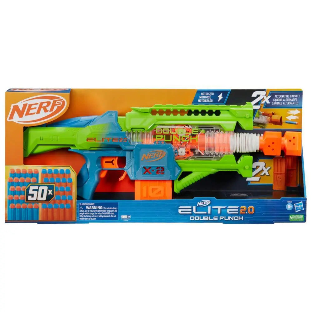 Nerf Elite Double Punch Dart Blaster – Baby Kid Online Store