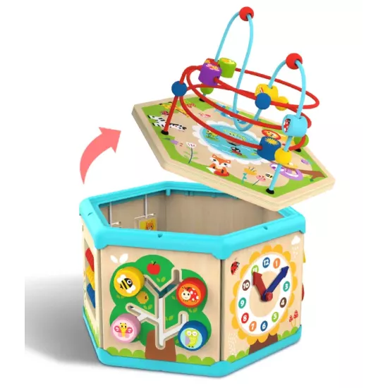 Tooky toy - Cube with 7in1 activities