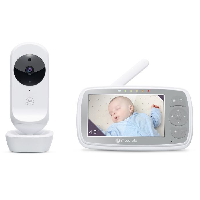 Motorola Baby Monitor VM44 - WiFi Video Baby Monitor with Camera 4.3" HD Screen