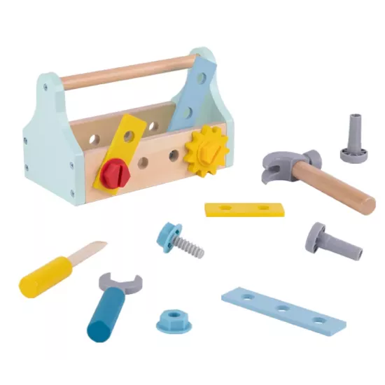 Tooky toy - Children's tools in a portable box