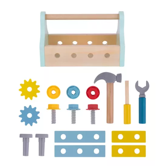 Tooky toy - Children's tools in a portable box