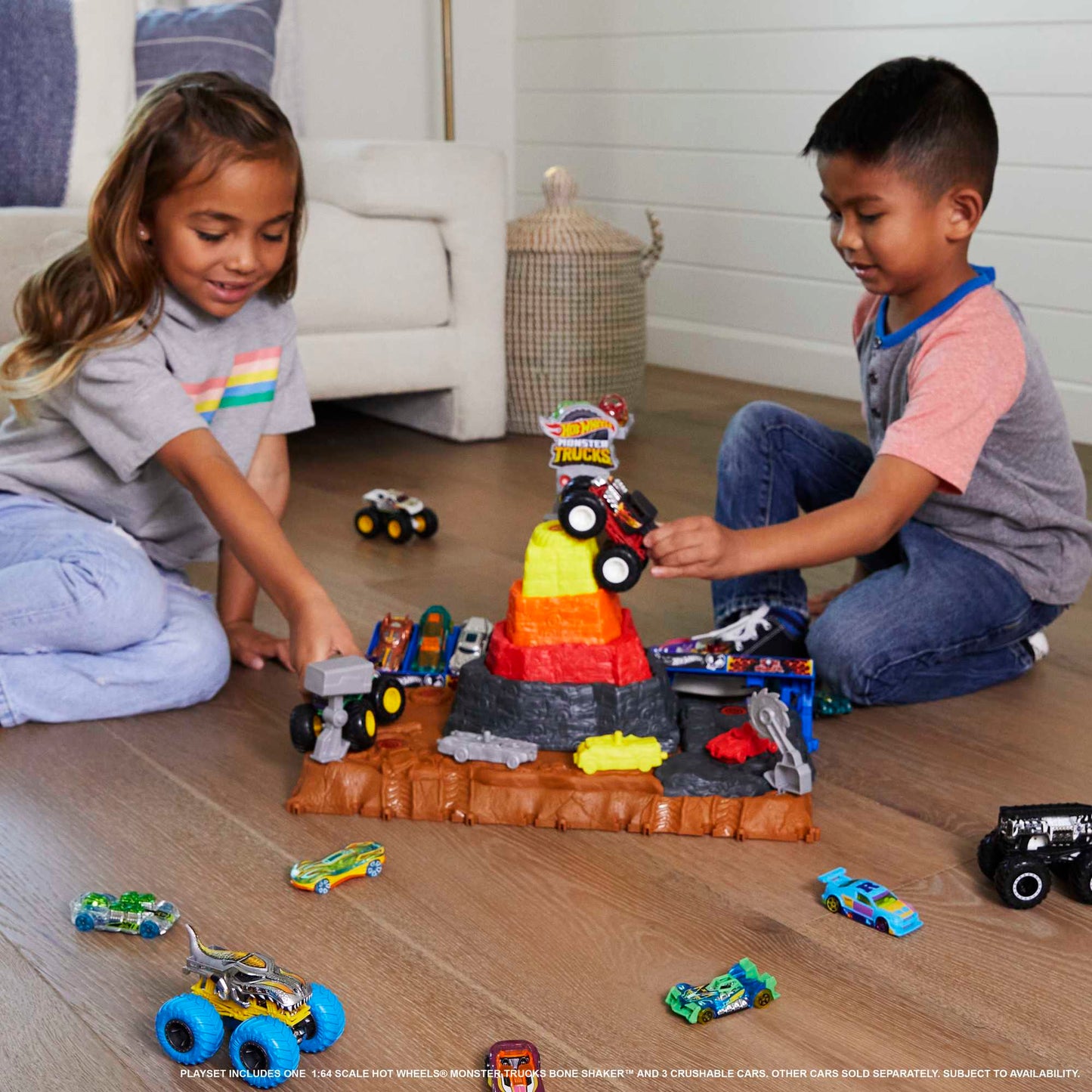 Hot Wheels - Monster Truck, Arena Smashers Ultimate Crush Yard