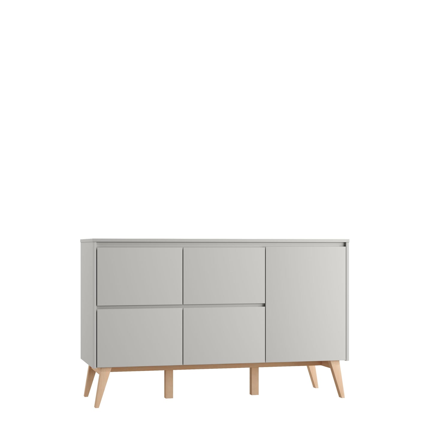Pinio - Swing Chest 4 drawers + 1 door