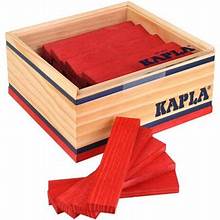Kapla - 40 Square Red
