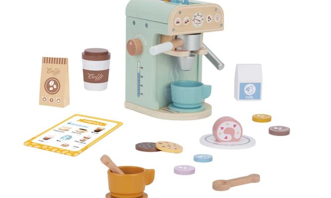 Tooky toy - Coffee maker with Pastel accessories