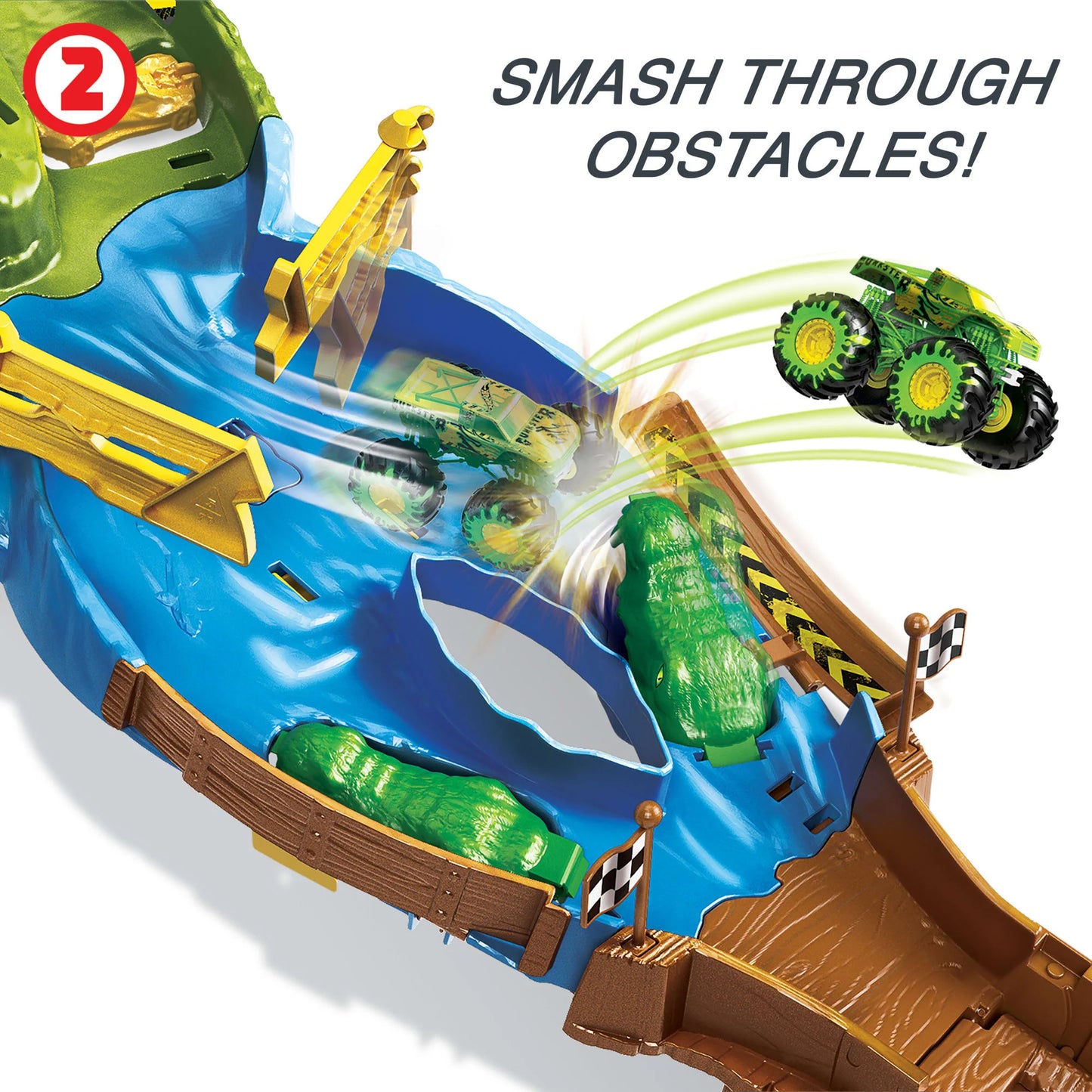 Hot Wheels - Monster Truck, Wreckin' Raceway