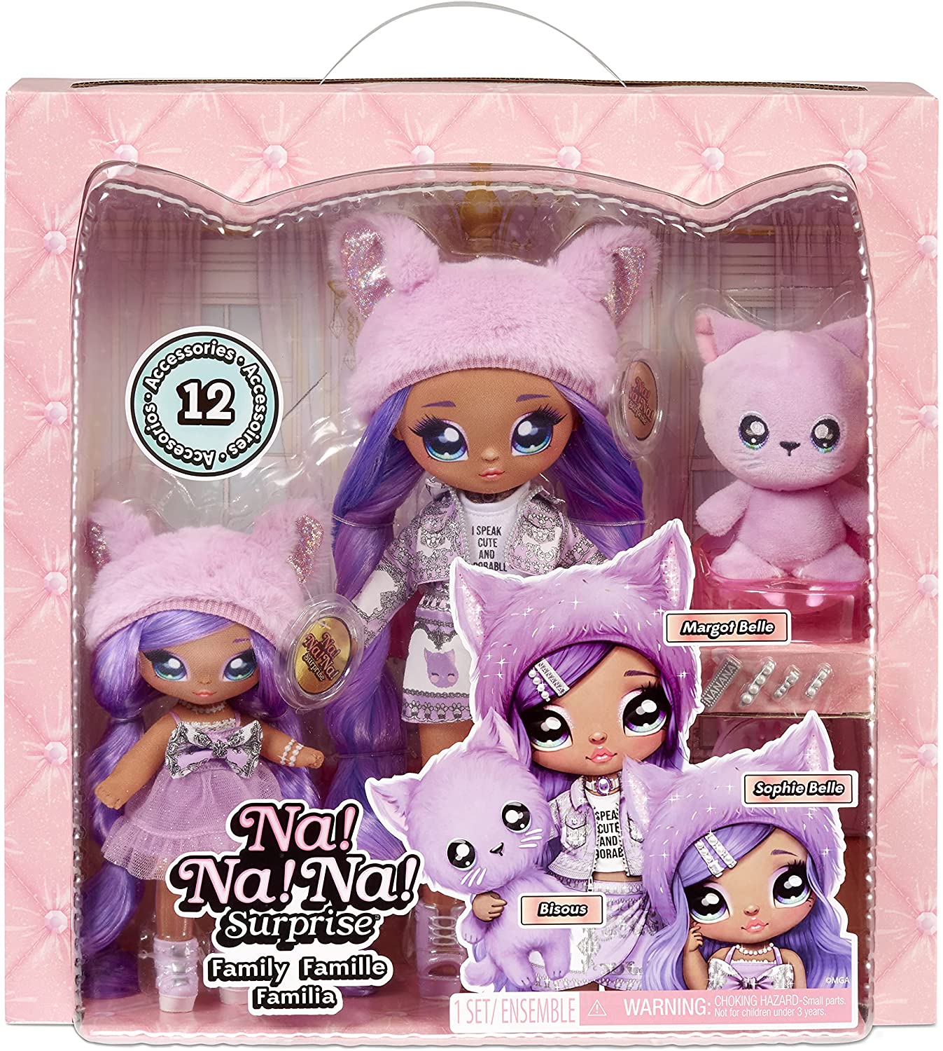 Na!Na!Na! Surprise Family Soft Doll Set