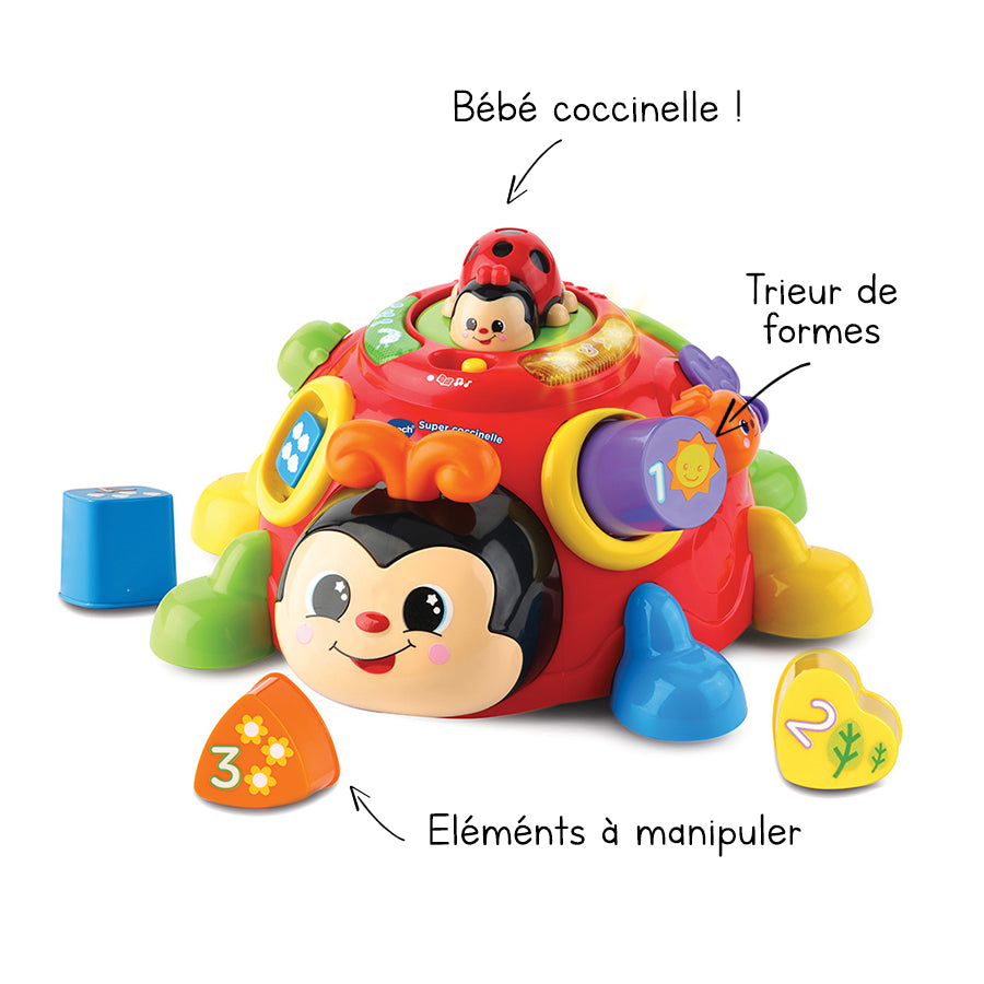 VTech - Super coccinelle des formes