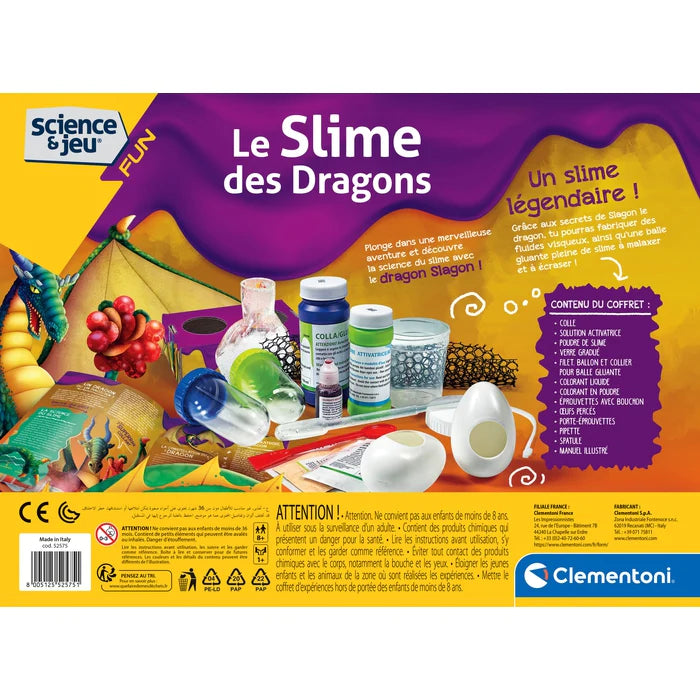 Clementoni - Le Slime Des Dragons