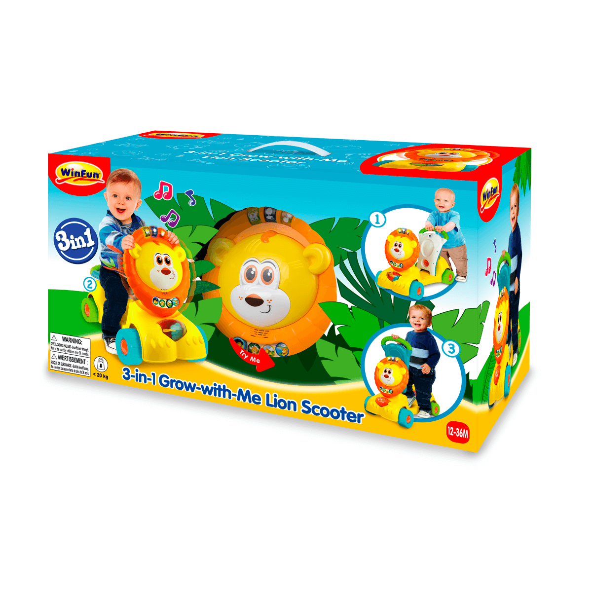 Winfun lion scooter 2025