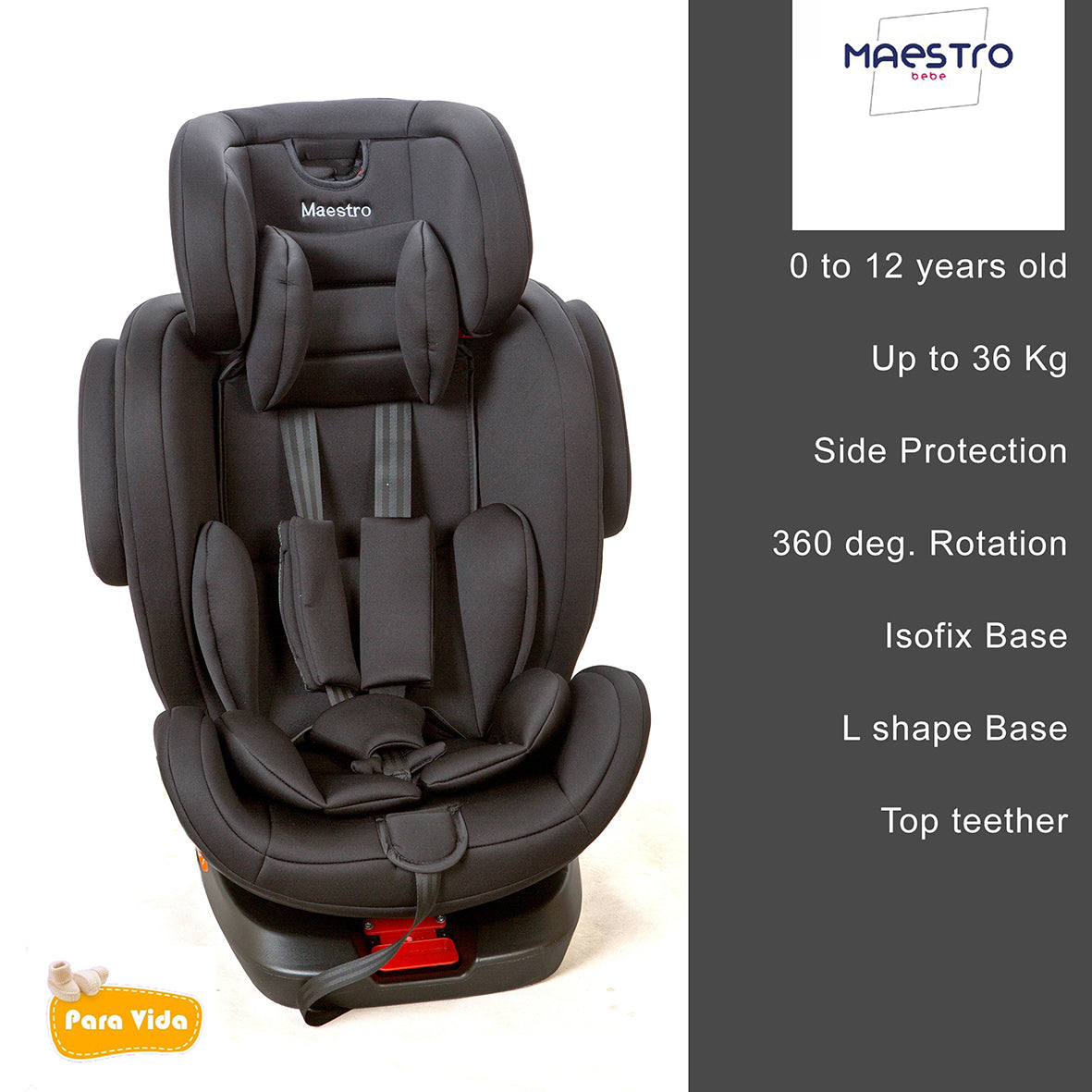 Maestro Bebe - ALL in ONE Car Seat