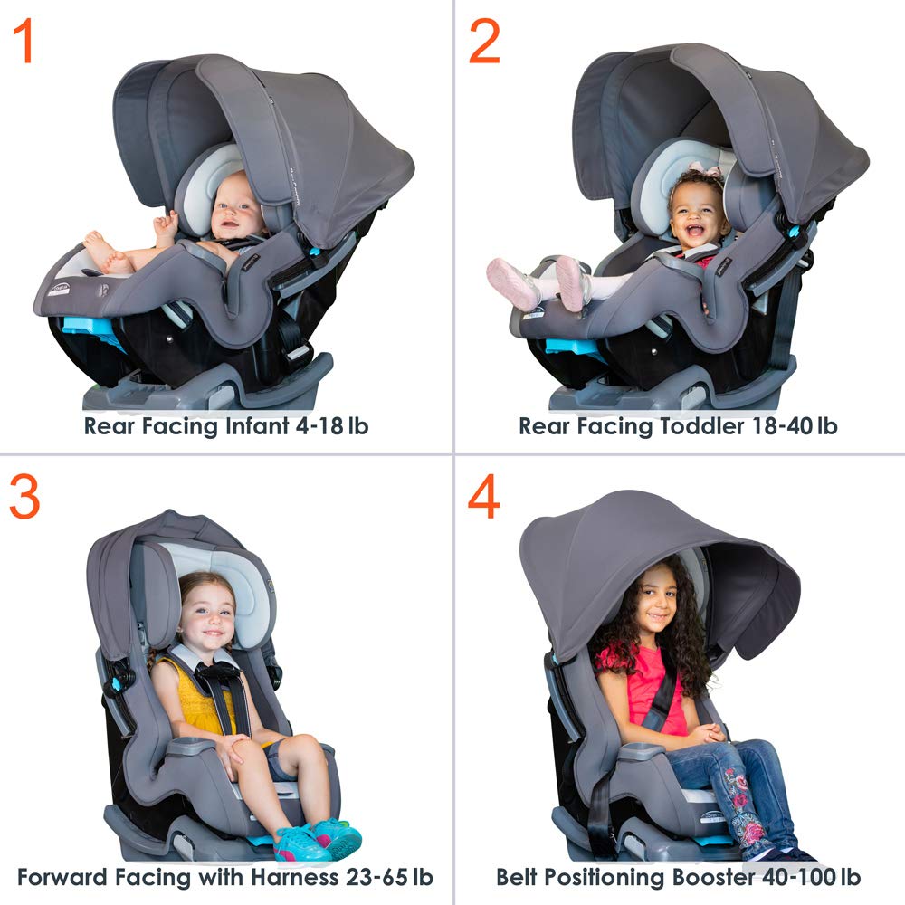 Baby Trend - Cover Me 4-in-1 Convertible Car seat