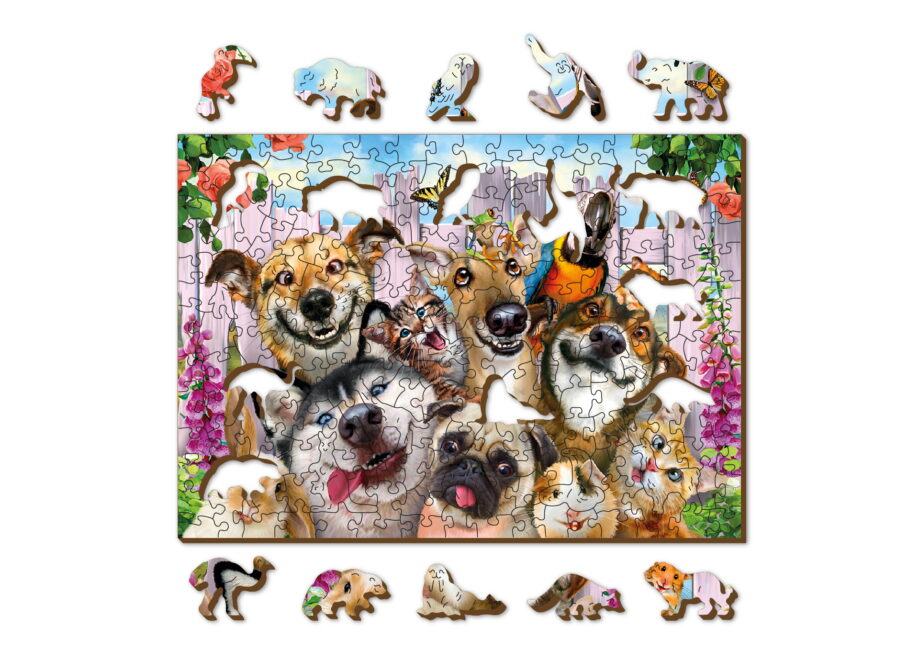 Wooden City - Jigsaw Puzzle 200 Pcs