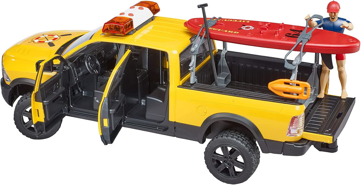 Bruder - RAM 2500 Power Wagon Life Guard with Figure