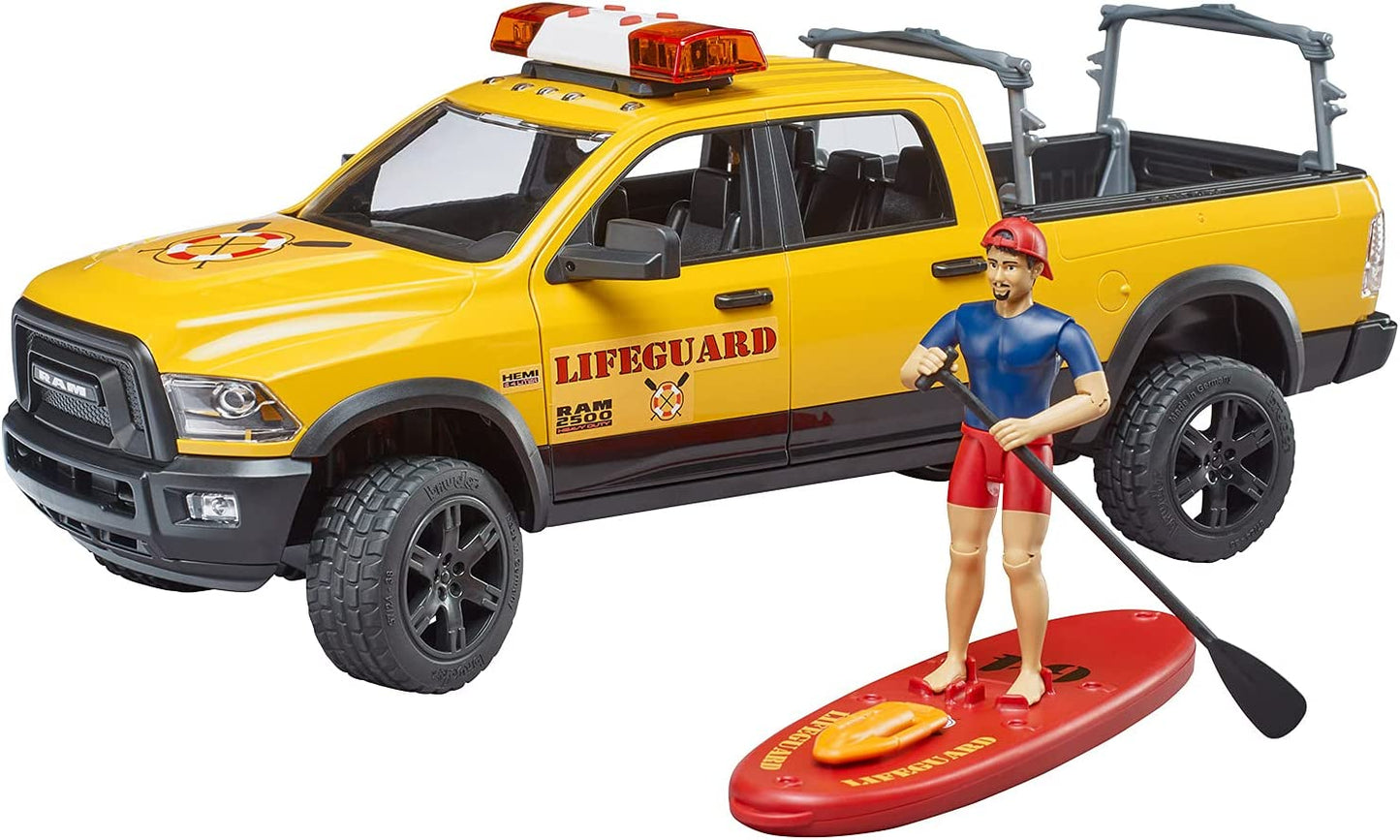 Bruder - RAM 2500 Power Wagon Life Guard with Figure