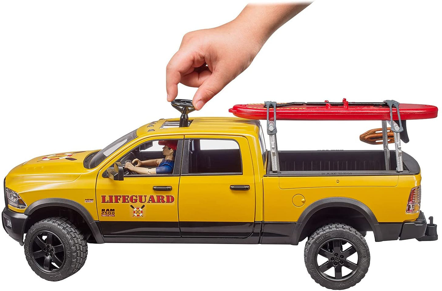 Bruder - RAM 2500 Power Wagon Life Guard with Figure
