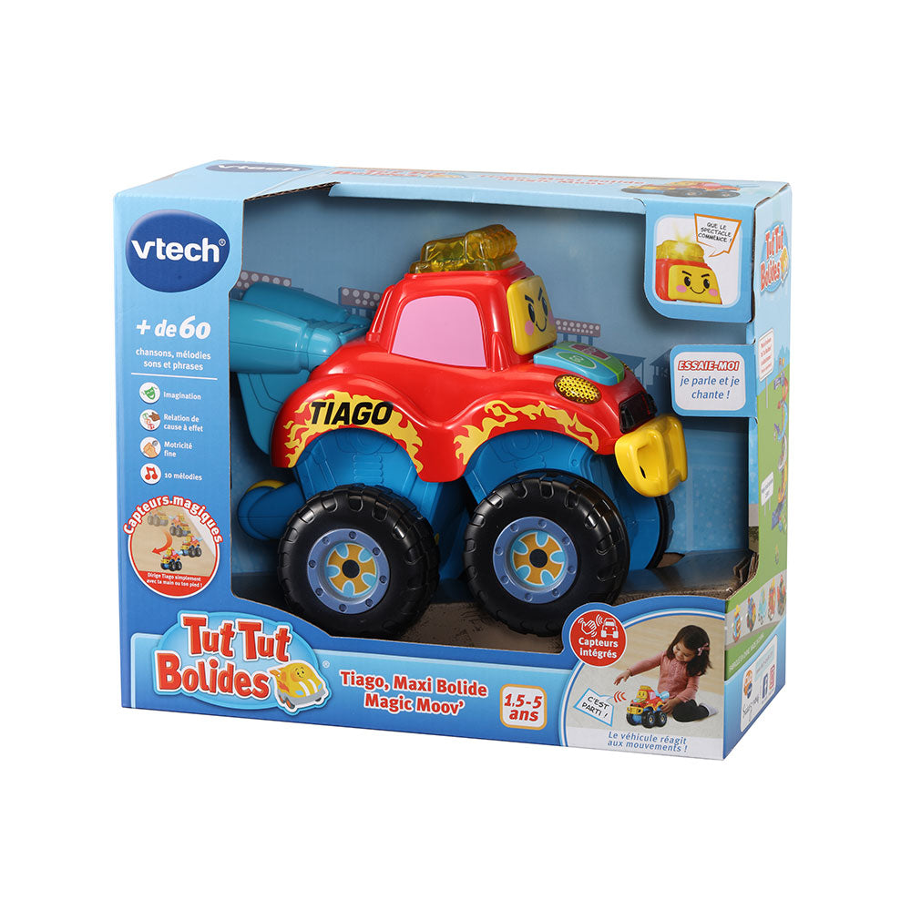VTech - Tiago, Maxi Bolide Magic Moov' - voiture interactive