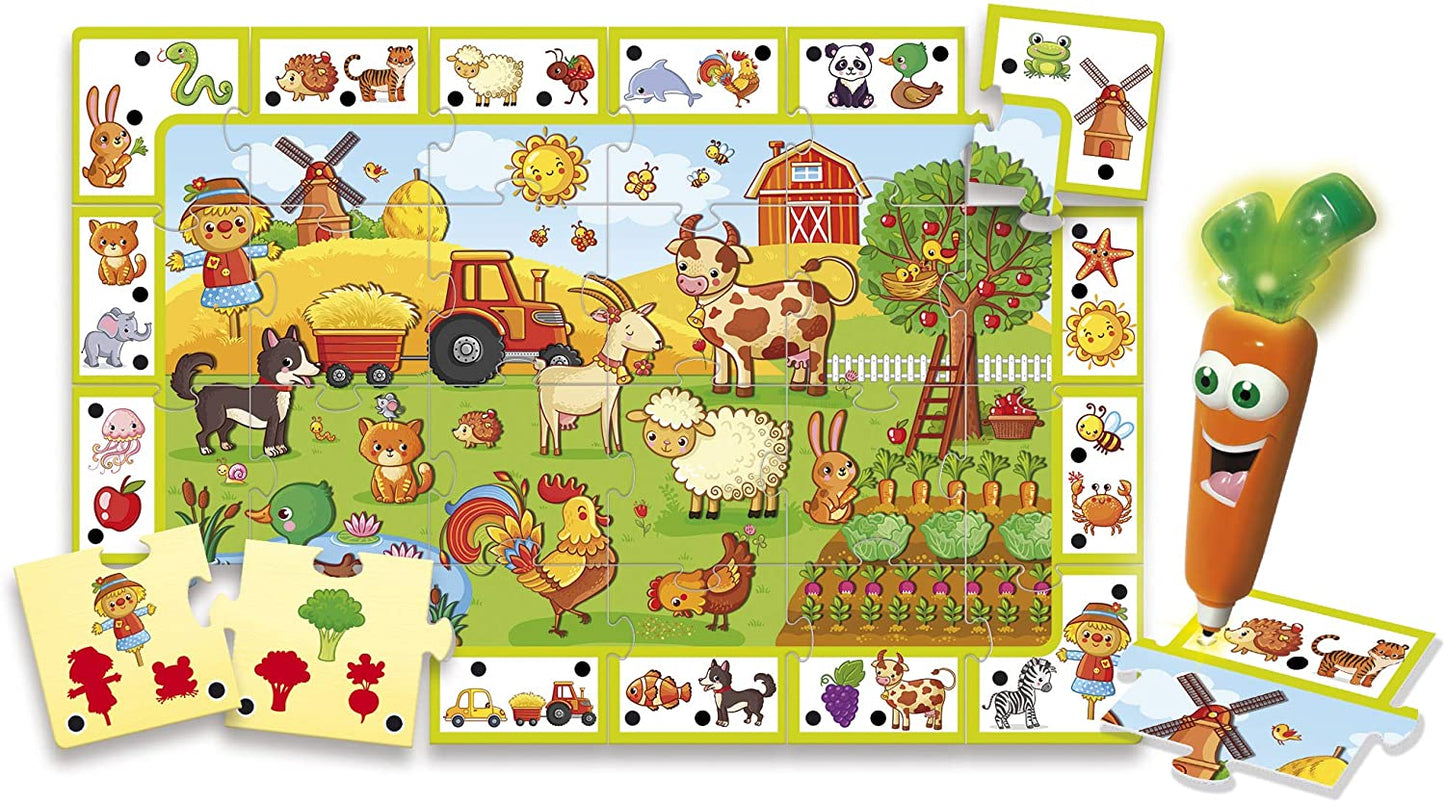 Lisciani - Carotina Stylo Parlant Jouer Apprendre - Happy Farm