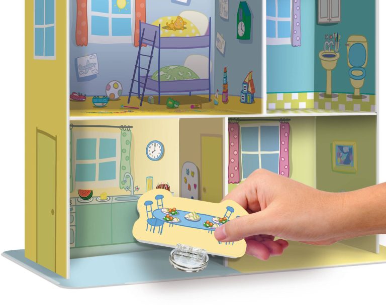 Lisciani - Peppa Pig Learning House 3D
