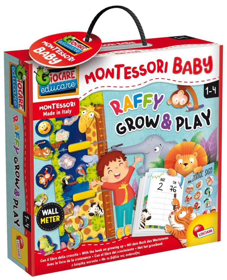 Lisciani Montessori Baby Girafi Crow & Play