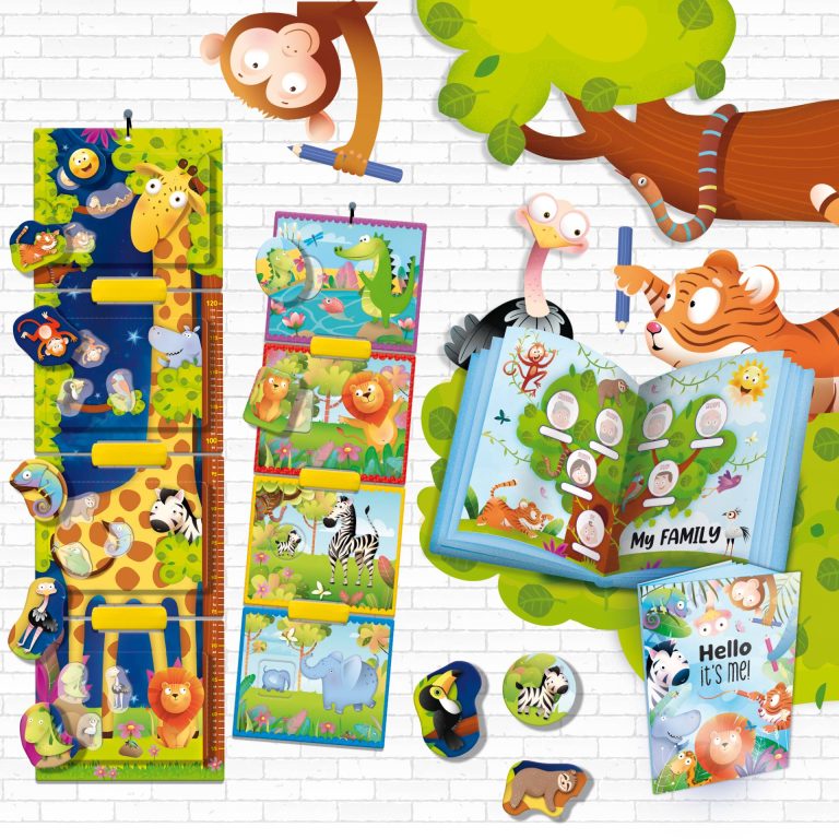 Lisciani Montessori Baby Girafi Crow & Play