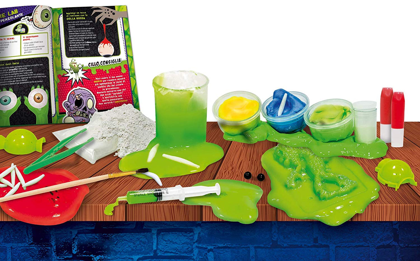 Lisciani - Crazy Science Le Laboratoire Du Docteur Zombie