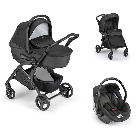 Cam - Fluido Easy Travel System (Stroller + Carseat + Carry Cot + Bag)