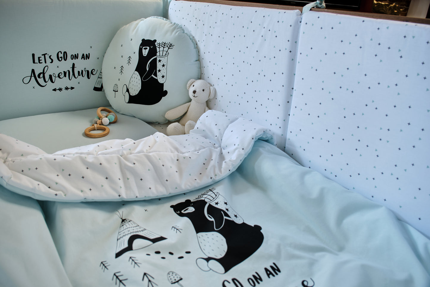Funna Baby - Let's Go On An Adventure Bedding Set