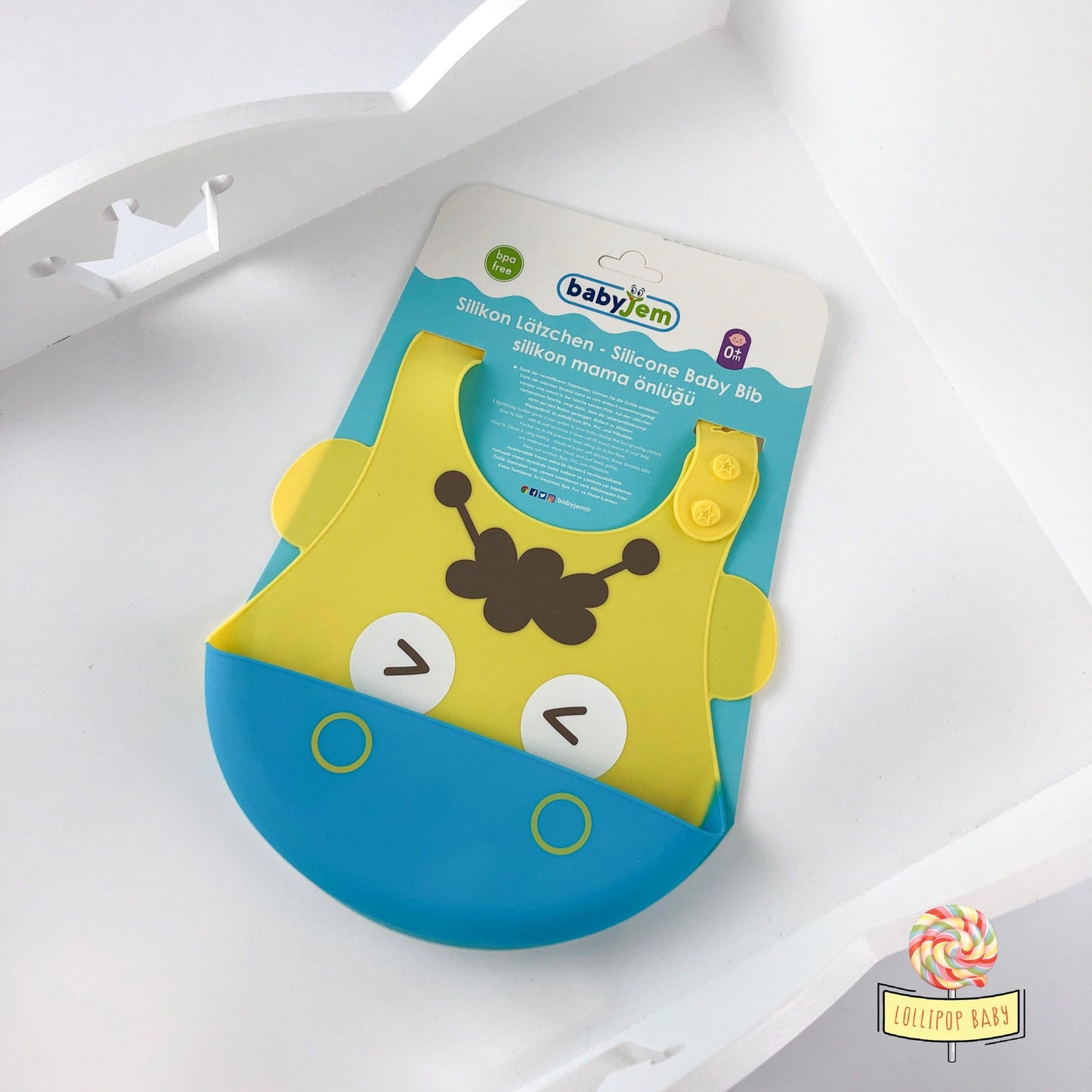 Babyjem Silicone Baby Bib