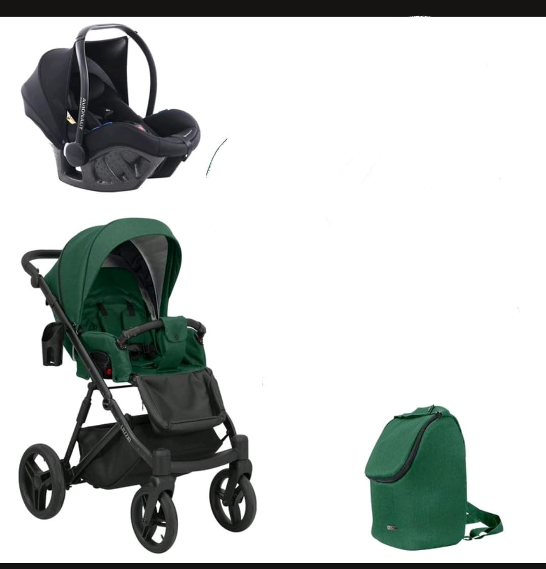Kunert - LAZZIO (stroller + car seat + isofix base)