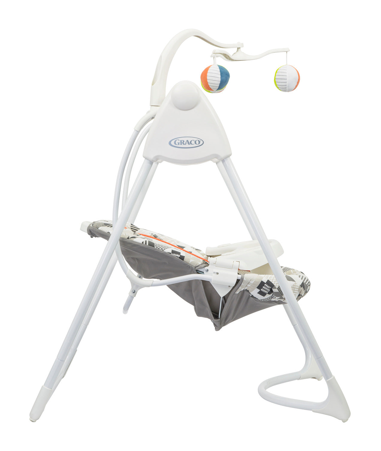 Graco Lovin' Hug Swing - Patchwork Gray Color