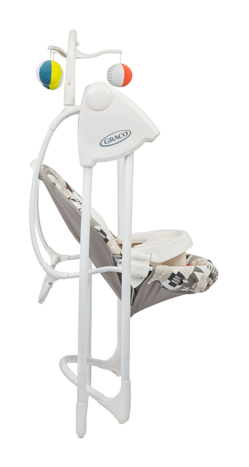 Graco Lovin' Hug Swing - Patchwork Gray Color