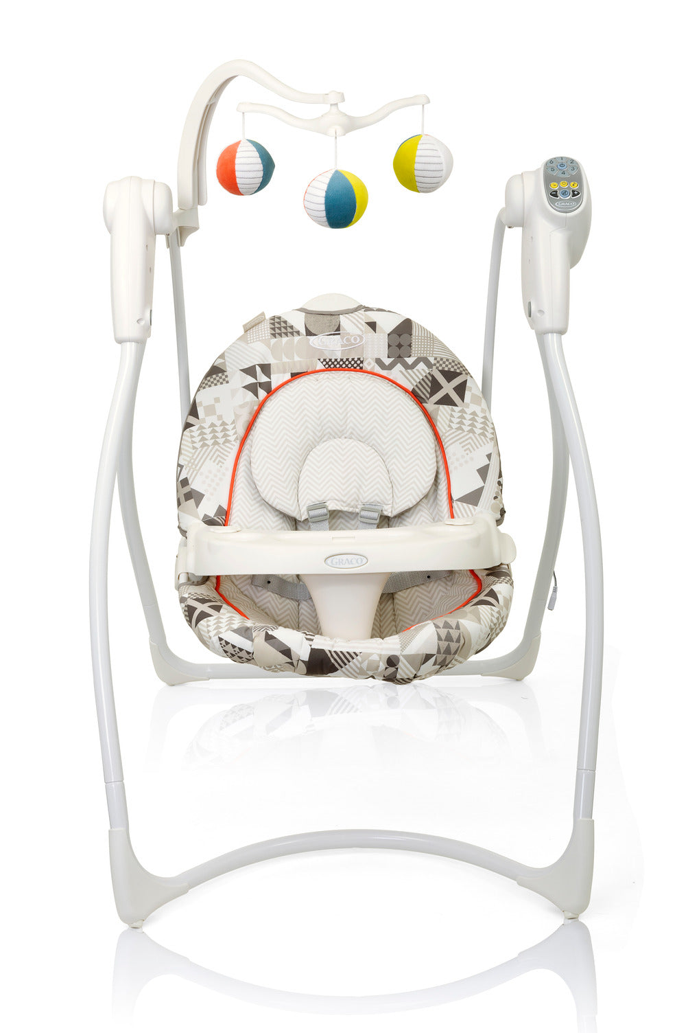 Graco Lovin' Hug Swing - Patchwork Gray Color