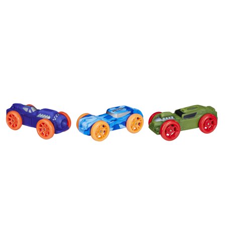 Nerf - Nitro Foam Car, Pack of 6