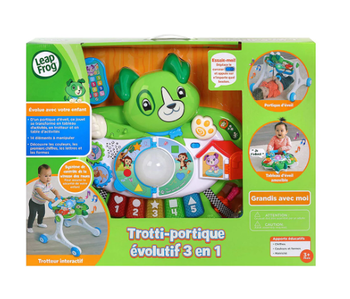 LeapFrog Trotti-Portique Evolutif 3 en 1