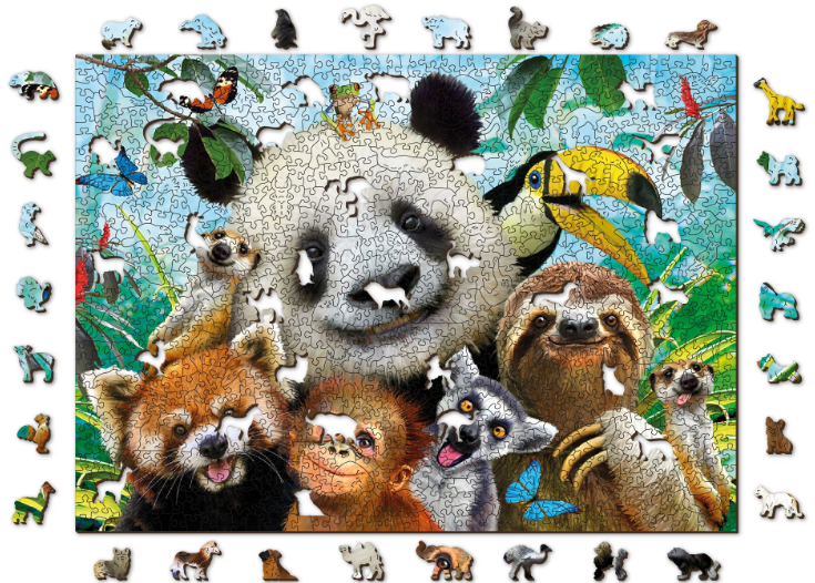 Wooden City - Jigsaw Puzzle 200 Pcs