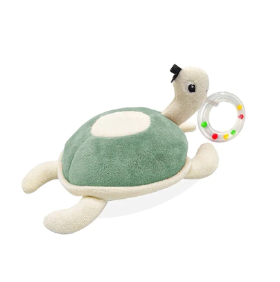 Babyjem Soft Baby Turtle Rattle Toy