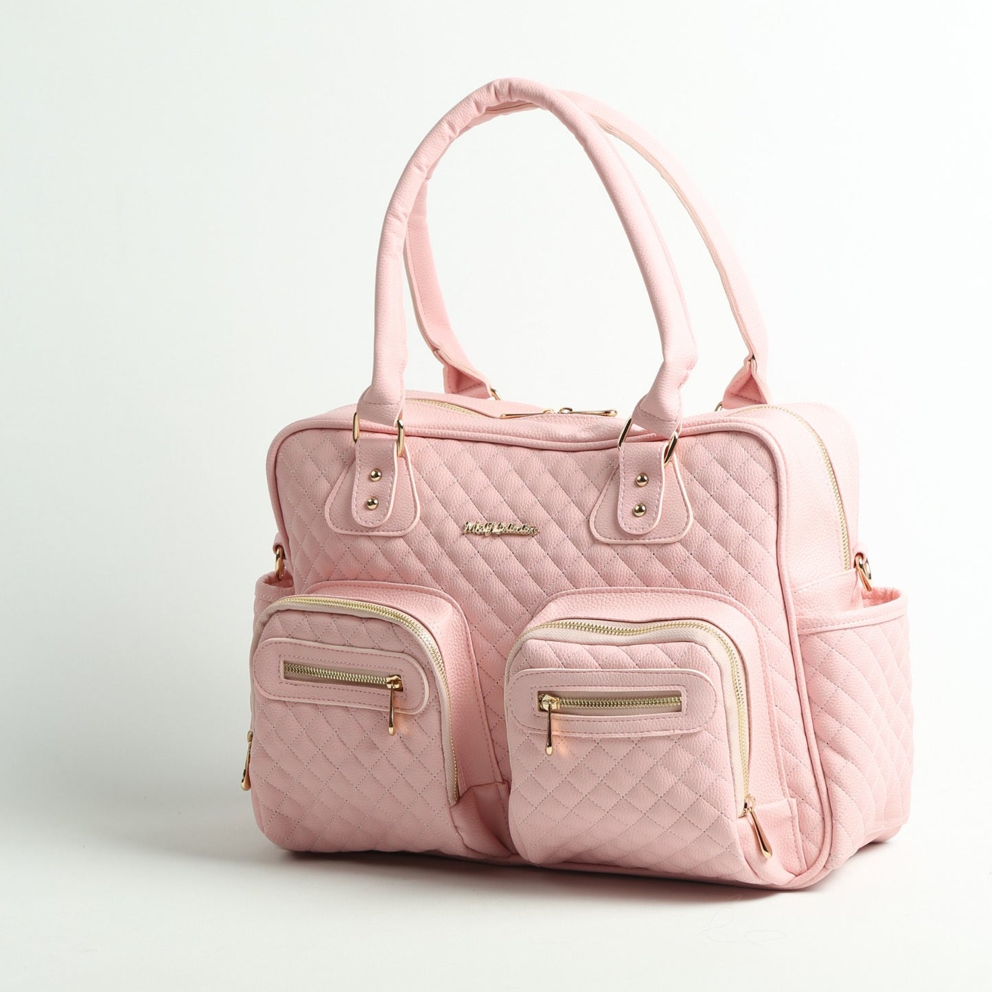 M&Y Bags Mom Handbag with Front Zippers