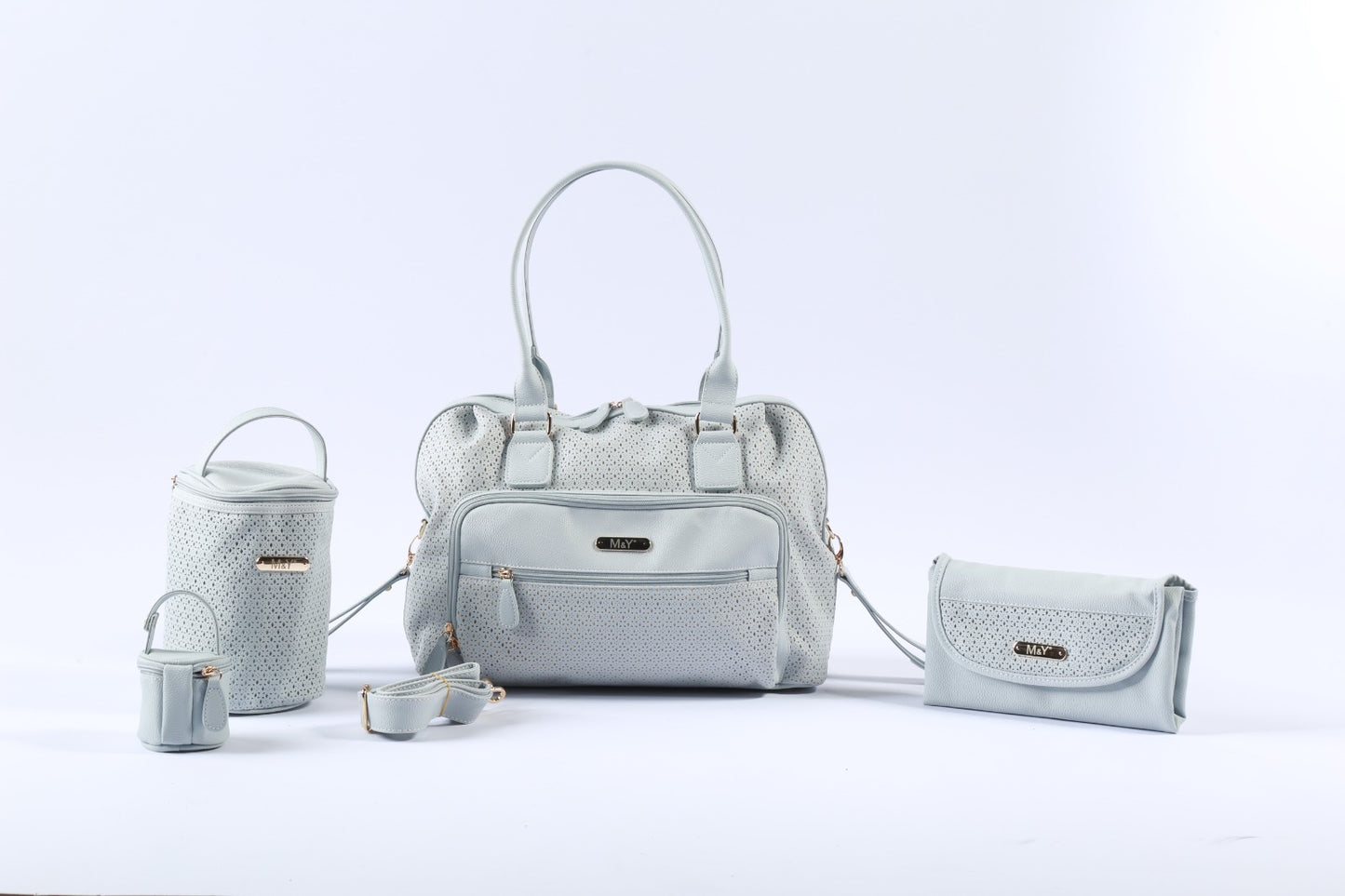 M&Y Bags - Mom Diaper Bag 5 pcs Set