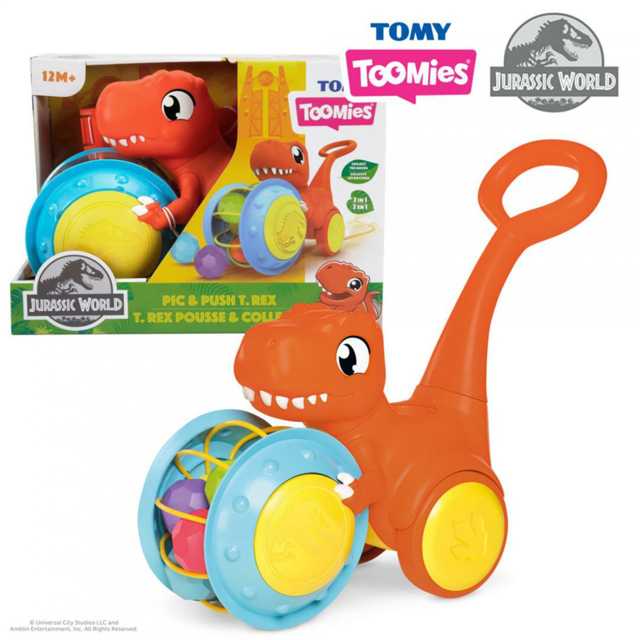 Pic & Push T-Rex